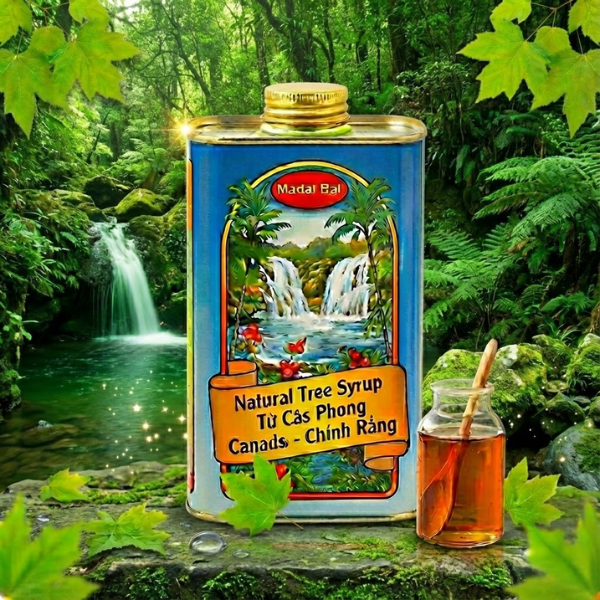 Combo 5 sản phẩm Siro Detox Neera Madal Bal Natural Tree Syrup Canada - Chính Hãng Thanh Lọc Cơ Thể, 1L