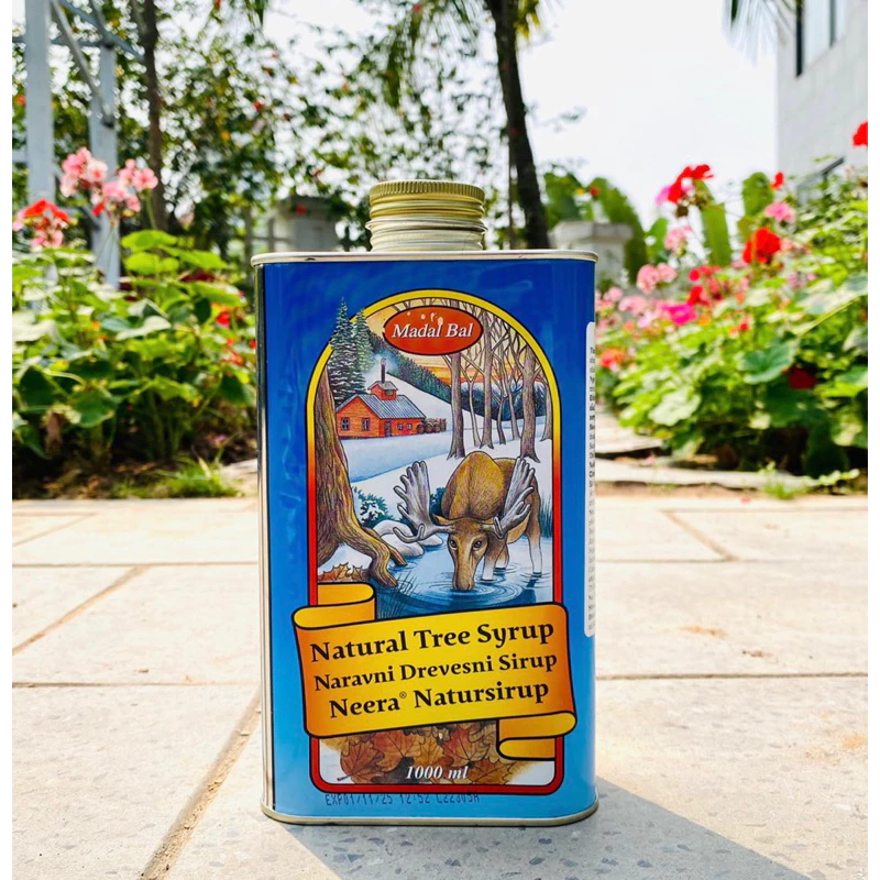 Combo 6 sản phẩm Siro Detox Neera Madal Bal Natural Tree Syrup Canada - Chính Hãng Thanh Lọc Cơ Thể, 1L